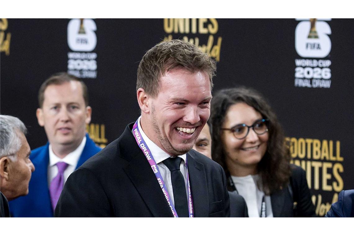 Nagelsmann schaut auch auf die Freude seiner Spieler. (Archivbild)
