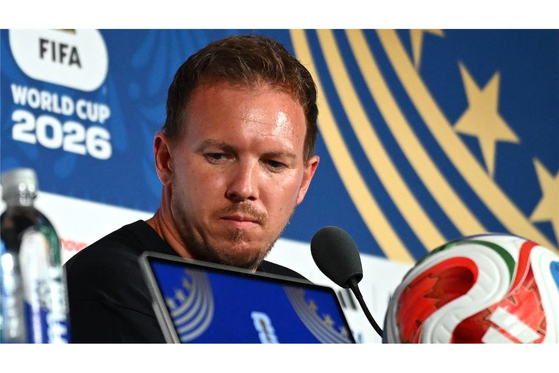 Nagelsmann vor Curaçao-Spiel auf der PK