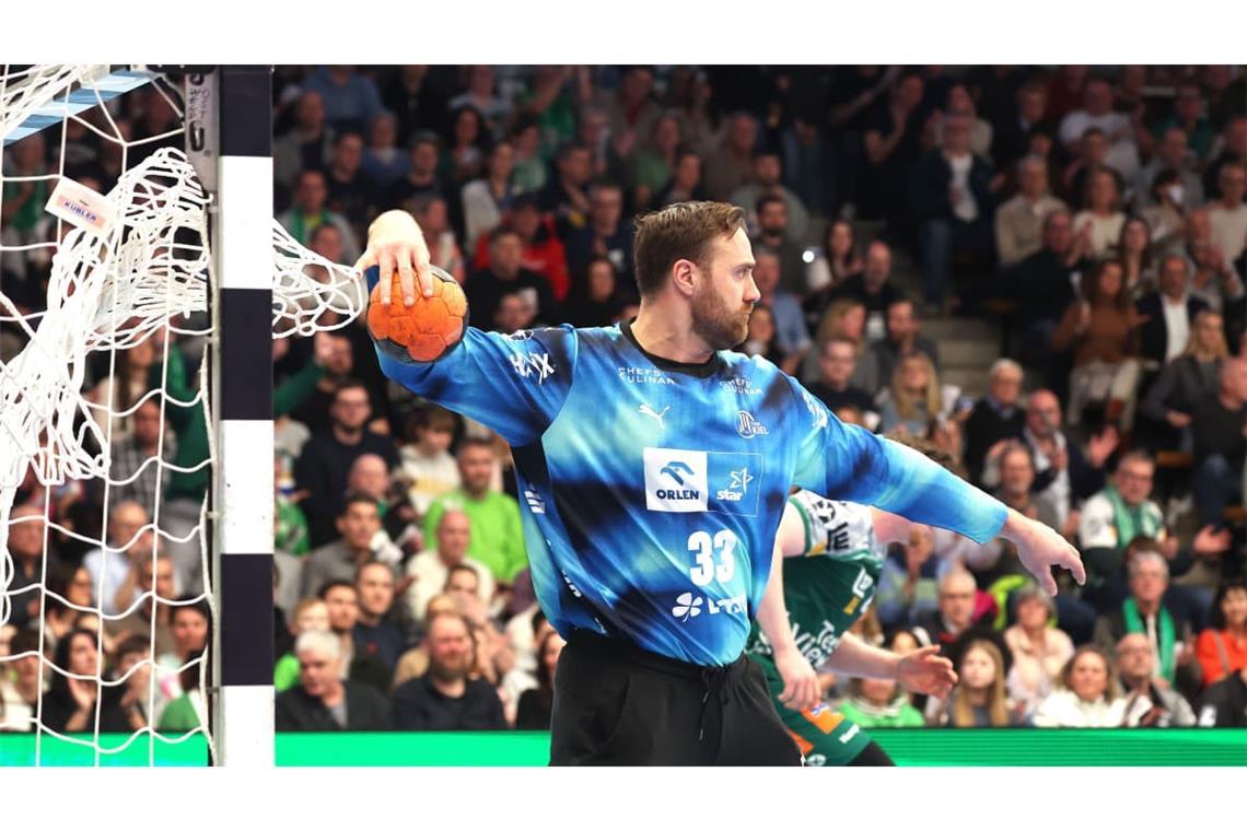 Nationalkeeper Andreas Wolff steht seit 2024 beim THW Kiel unter Vertrag.