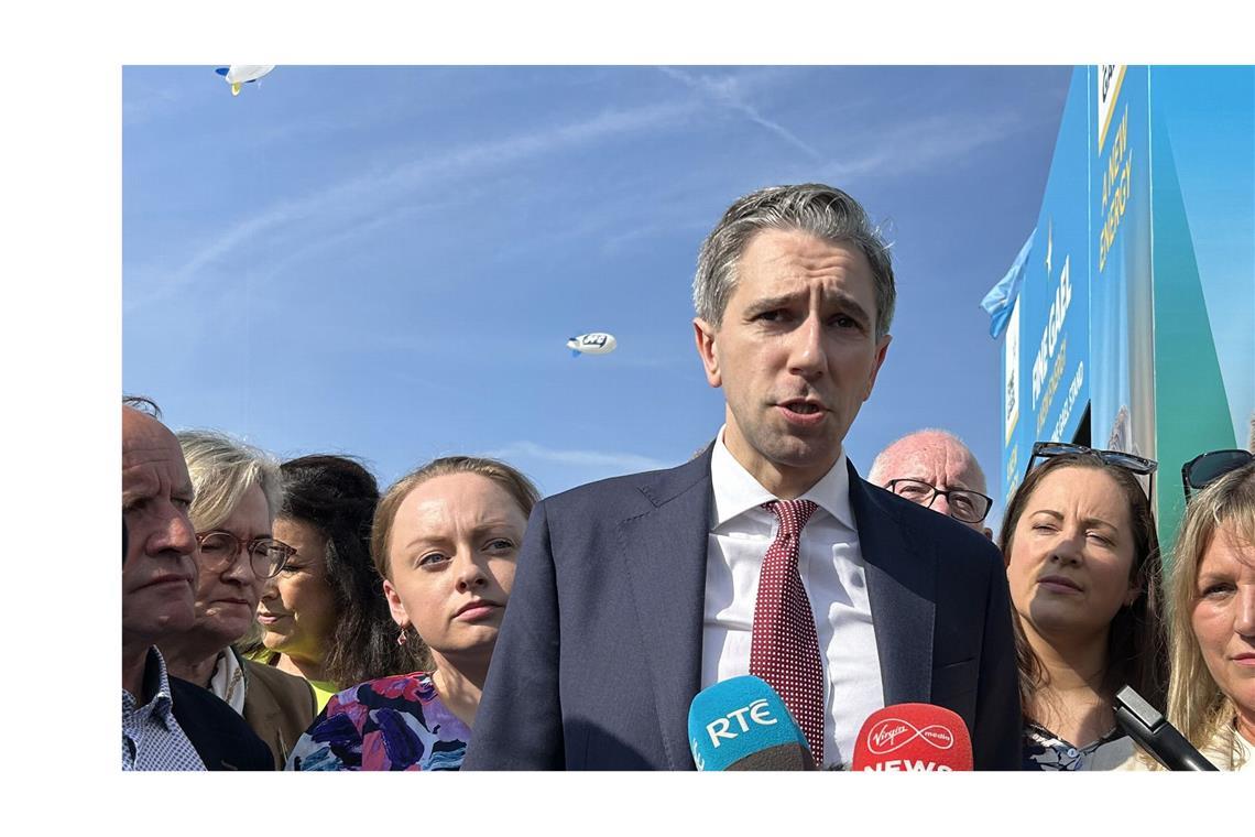 Der neue US-Präsident prägt auch den Wahlkampf in Irland 