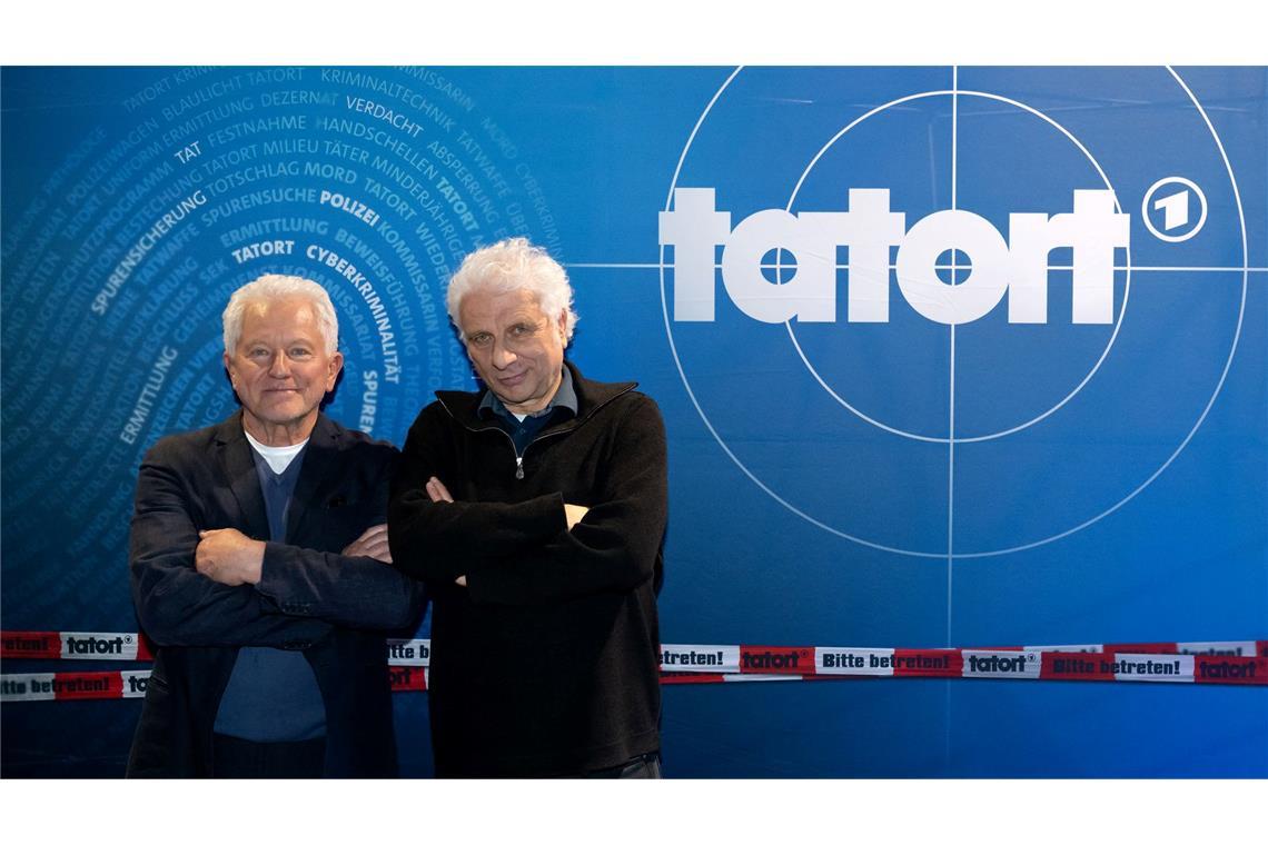 Nemec und Wachtveitl bei ihrer letzten "Tatort"-Premiere.