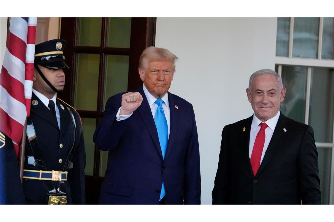 "Riviera des Nahen Ostens": Trump beansprucht Gaza für USA Netanjahu ist der erste ausländische Gast, den Trump in seiner zweiten Amtszeit empfing.