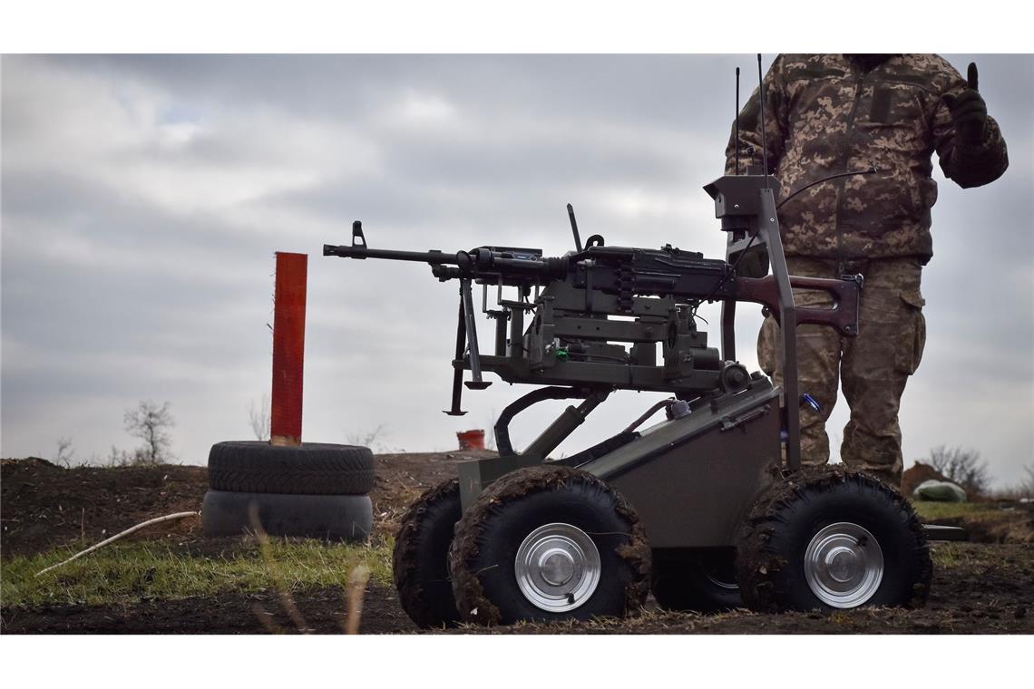 Russland greift weiter zivile Ziele in der Ukraine an Neue Technik auf dem Schlachtfeld. (Archivbild)