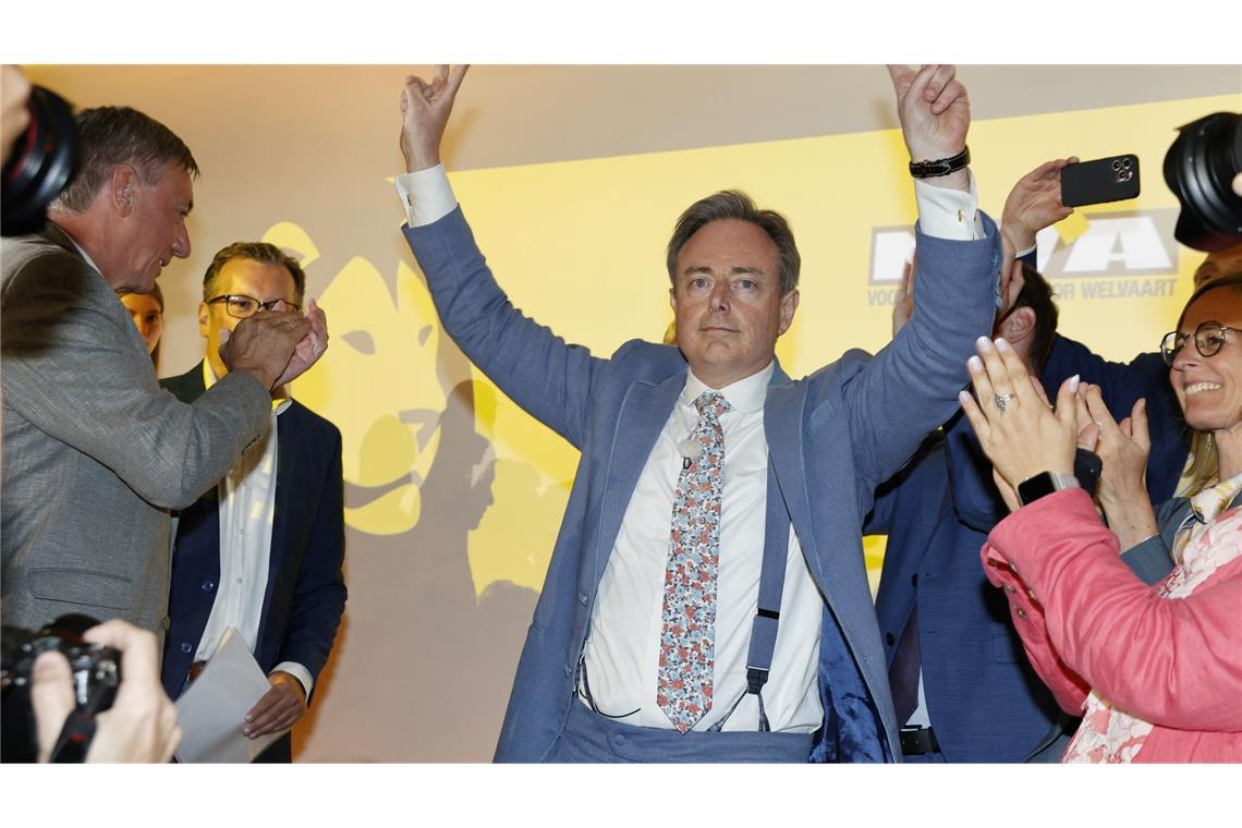 Rechte führen neue Regierungskoalition in Belgien an Neuer Regierungschef Belgiens wird der N-VA-Vorsitzende Bart De Wever. (Archivbild)
