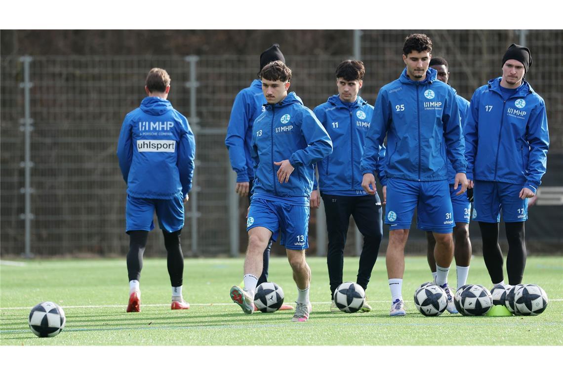 Nevio Schembri (li.) ging mit zwei Toren in Trier in die Winterpause.