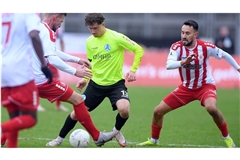 Nevio Schembri schnürte zum Jahresschluss beim 4:2 in Trier einen Tore-Doppelpack.     
Fotos: Imago/Eibner