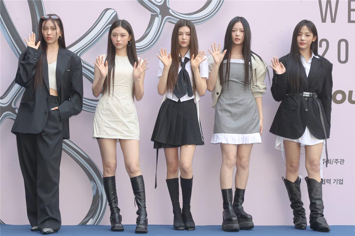 NewJeans: Keine Rückkehr in Sicht NewJeans bei einem Event in Seoul im September 2024.
