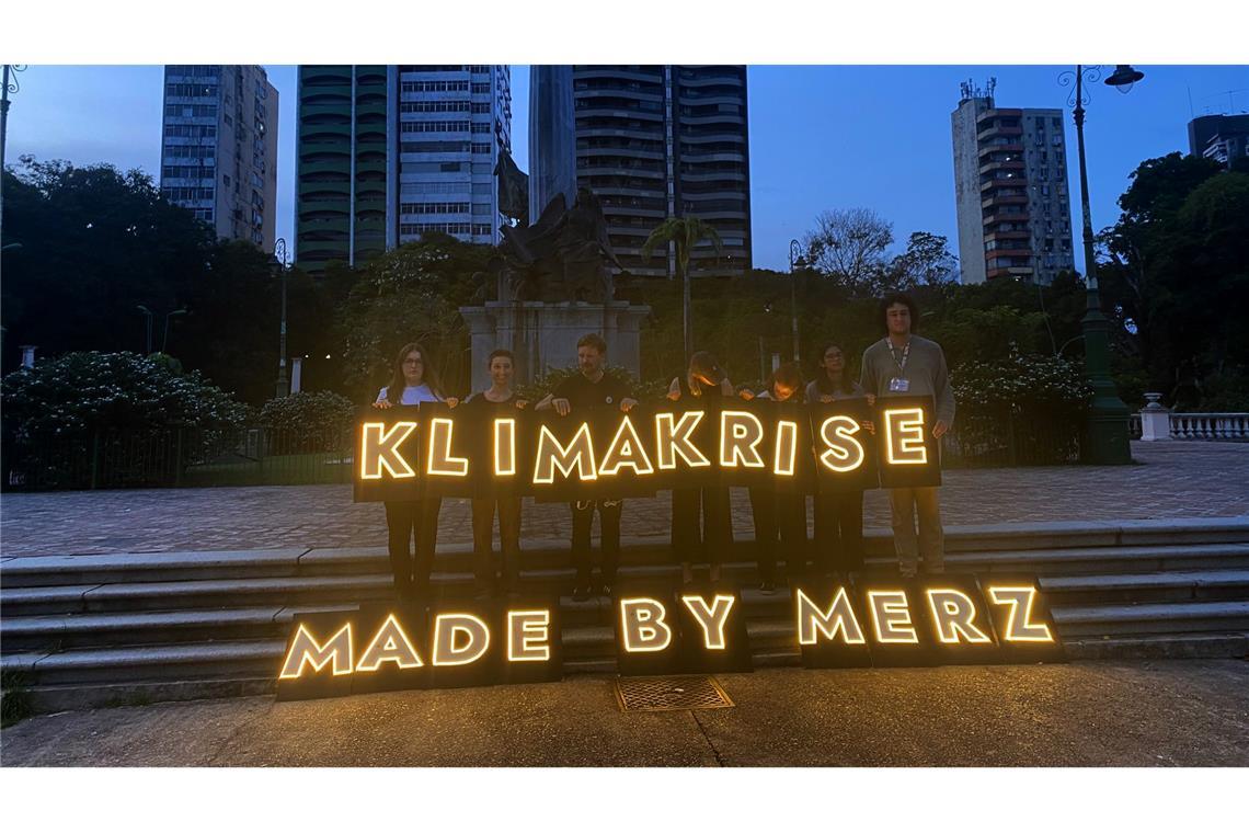 Nicht alle sind mit der Klimapolitik von Bundeskanzler Merz einverstanden.