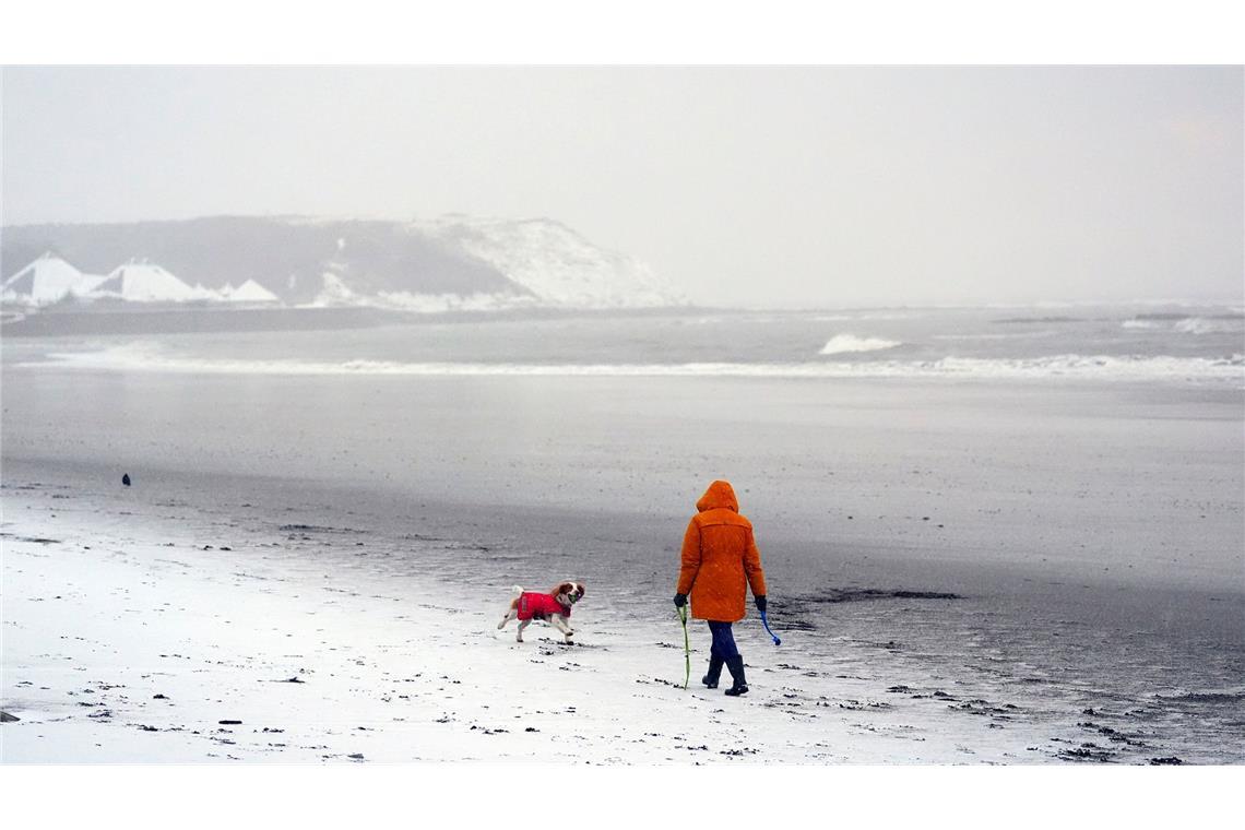Nicht jeder konnte das winterliche Wetter genießen.