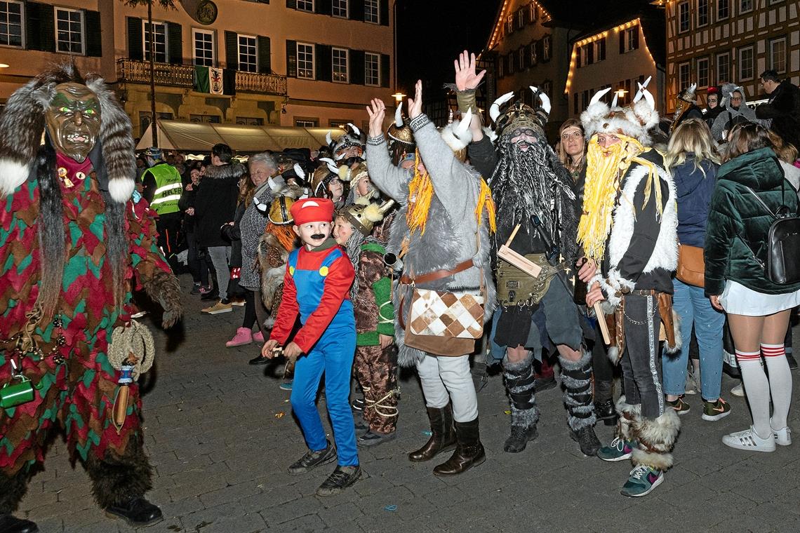 Fröhliches Gruseln in der Innenstadt