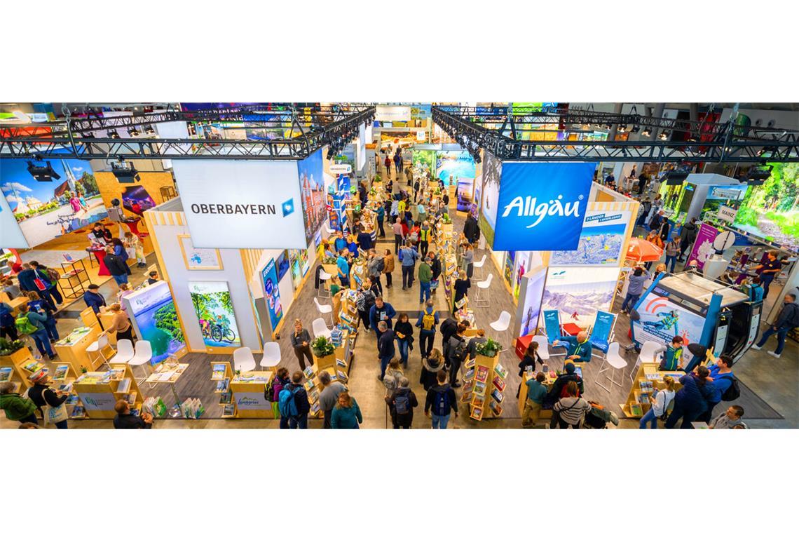 Die Tourismuswelt ist noch in Ordnung Nicht nur das Fernweh lockt das CMT-Publikum in die Messehallen. Viele suchen auch nach Zielen in der Nähe für Wanderungen und für Radtouren.