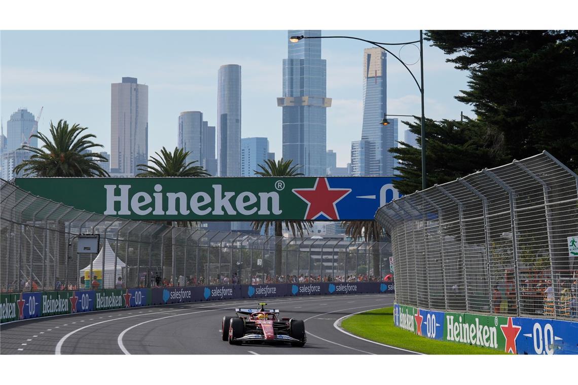 Ferrari am schnellsten, aber Hamilton ist es nicht Nicht sein Ferrari kommt auf Platz eins.