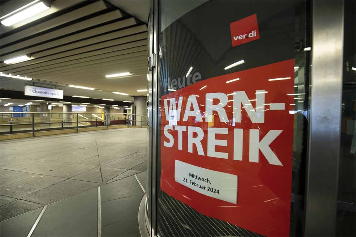Am Freitag keine Stadtbahnen und keine Busse Nichts geht mehr bei den SSB – nach dem Willen der Gewerkschaft auch am kommenden Freitag nicht.