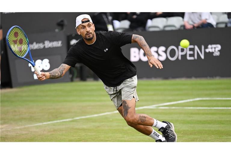 Nick Kyrgios in Aktion (Archivbild).