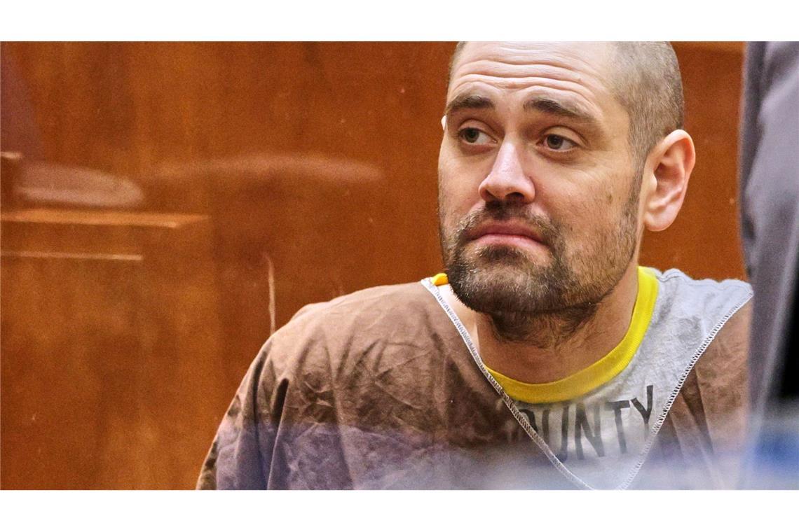 Nick Reiner bei seiner Anklageverlesung im Februar: Er plädierte auf "nicht schuldig".