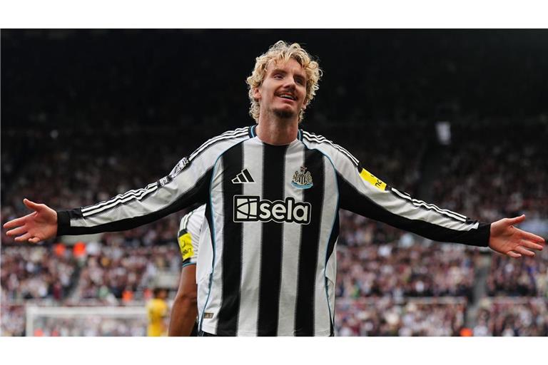 Nick Woltemade avancierte bei seinem Debüt für Newcastle mit einem Tor zum Matchwinner.