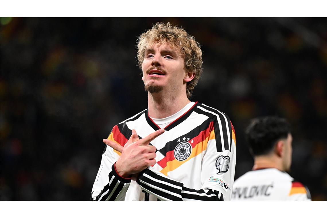 Nick Woltemade im DFB-Trikot: Die dritte Phase beim Ticketverkauf für die WM endet.