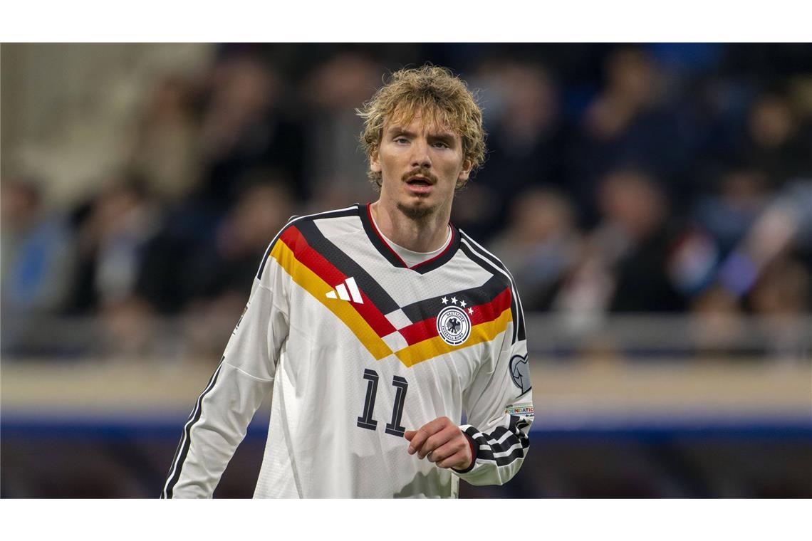 Nick Woltemade (Note 2,5): Erzielte sein viertes Länderspieltor nacheinander. Per Kopf, da Nick Woltemade dort stand, wo ein Mittelstürmer zu sein hat. Ansonsten lief der lange Angreifer viel und setzte die slowakischen Verteidiger schon im Spielaufbau unter Druck.