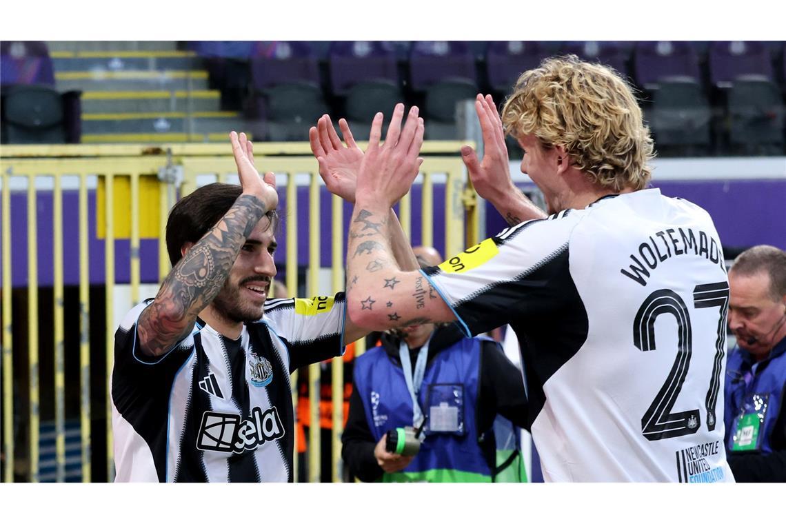 Titelverteidiger Paris Saint-Germain siegt spät in Barcelona Nick Woltemade traf für Newcastle zur 1:0-Führung.