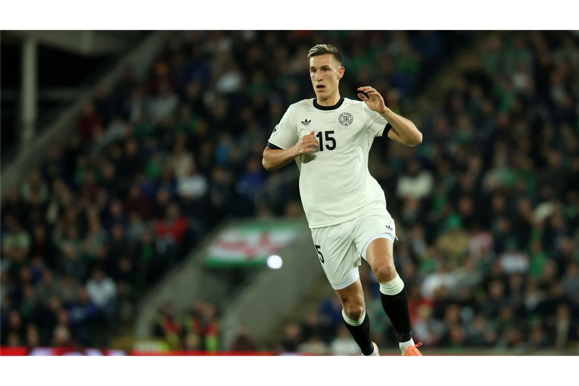 Die Fußball-Nationalmannschaft in der Einzelkritik Nico Schlotterbeck musste viele Zweikämpfe führen.