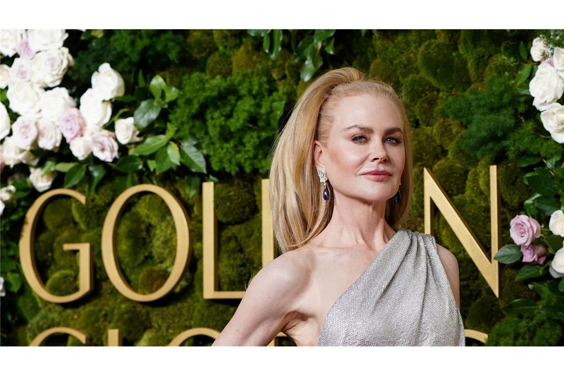 Lauter Klischee-Rollen? Kidman spielt wieder reich und schön Nicole Kidman bei den diesjährigen Golden Globes in Beverly Hills. (Archivbild)