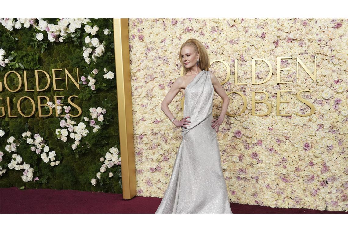Das sind die Gewinner der Trophäen-Show Nicole Kidman glänzte...