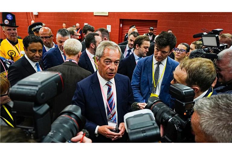 Nigel Farage trieb einst den Brexit voran, den EU-Austritt Großbritanniens.