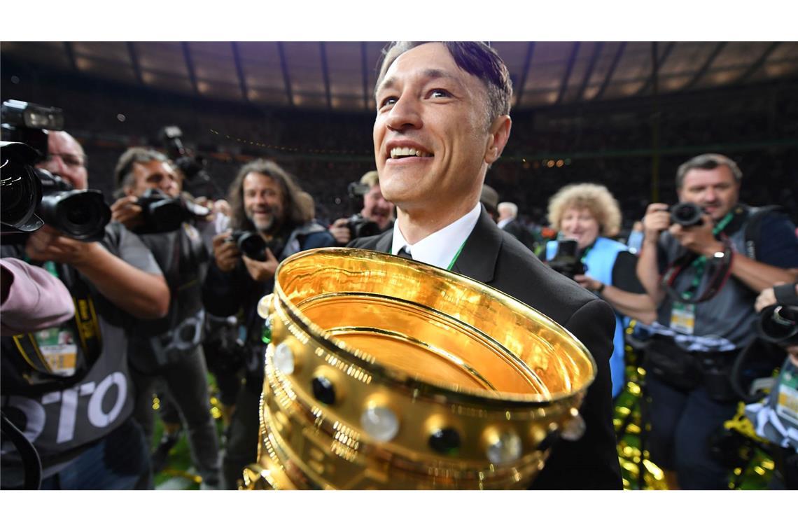 Niko Kovac holte 2018 mit Eintracht Frankfurt den DFB-Pokal. (Archivbild)
