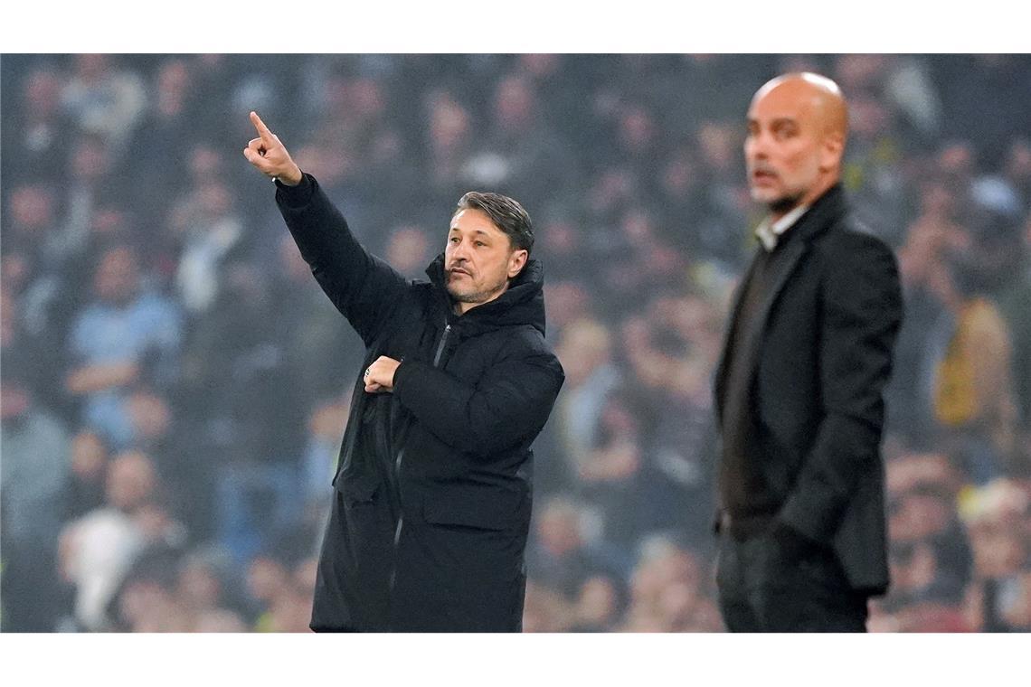 Niko Kovac (l) weiß, woran er mit seinem Team noch arbeiten muss.