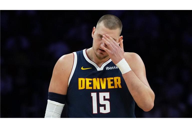 Nikola Jokic muss für einige Zeit pausieren.