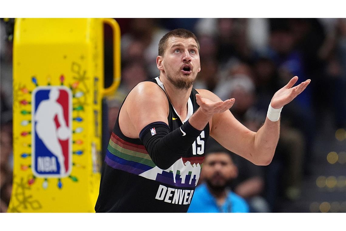 Nikola Jokic spielte ausgezeichnet.