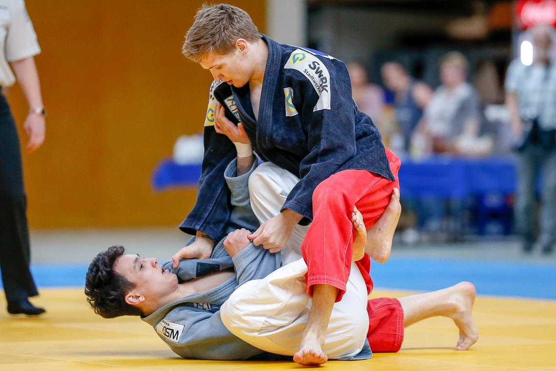 Ein Kraftpaket mit viel Geduld und Gefühl ...noch als Kämpfer für Backnangs Bundesliga-Judokas. Fotos: Stiftung Lichtenstern/A. Becher