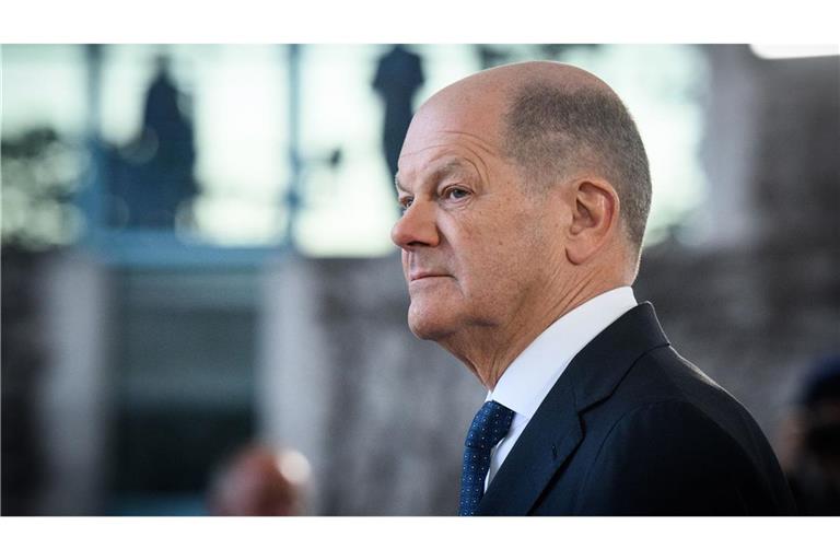 Noch-Bundeskanzler Olaf Scholz warnt bei einem AfD-Verbotsverfahren vor einem Schnellschuss.