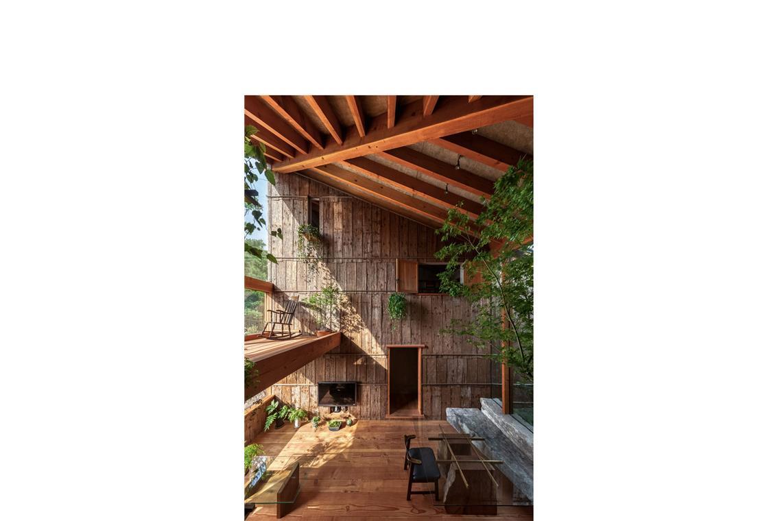 Noch ein Beispiel aus Japan: Ken Nishiguchi, Earth House, Okazaki, Aichi. 2017-2018 erbaut. Im Buch auf Seite 323.