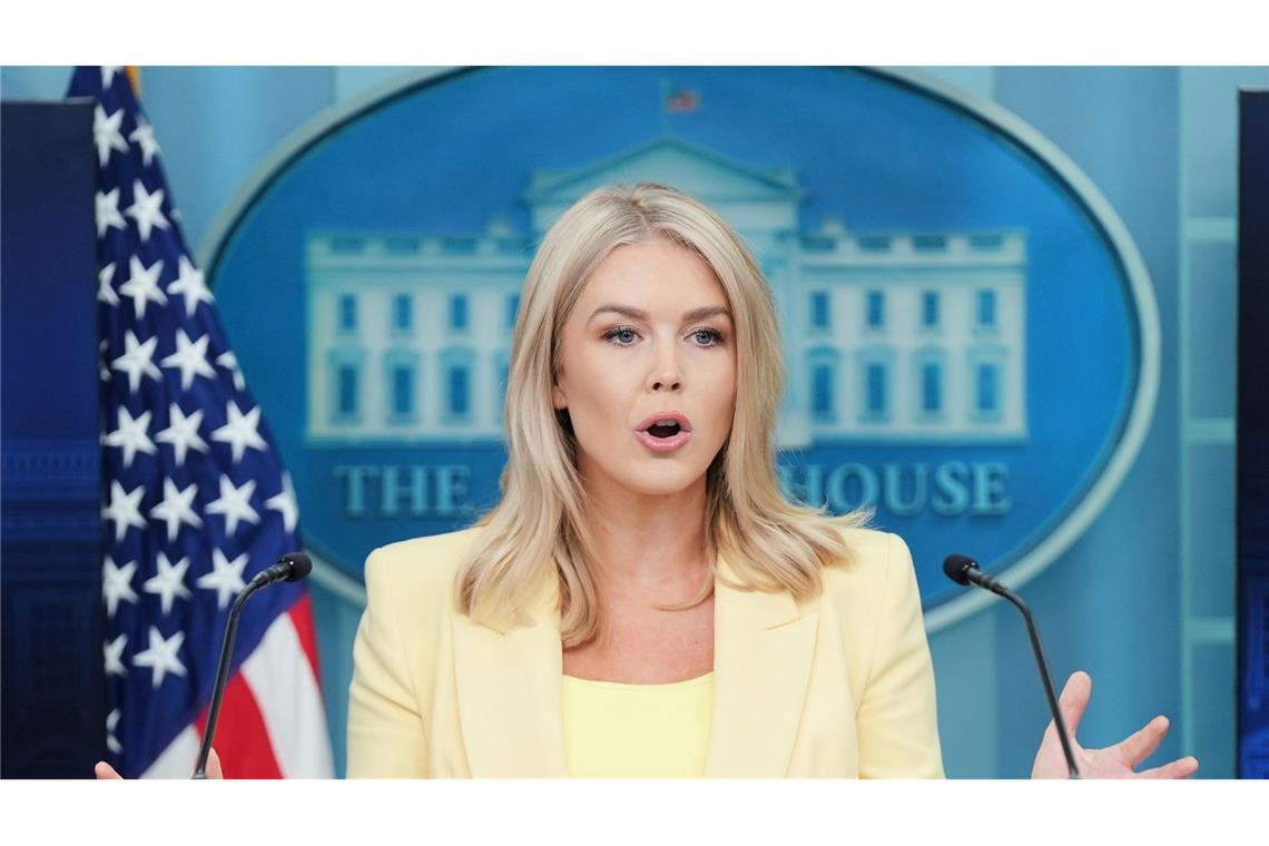 Noch gibt es laut Trump-Sprecherin Leavitt keine konkreten Pläne für weitere Verhandlungen.