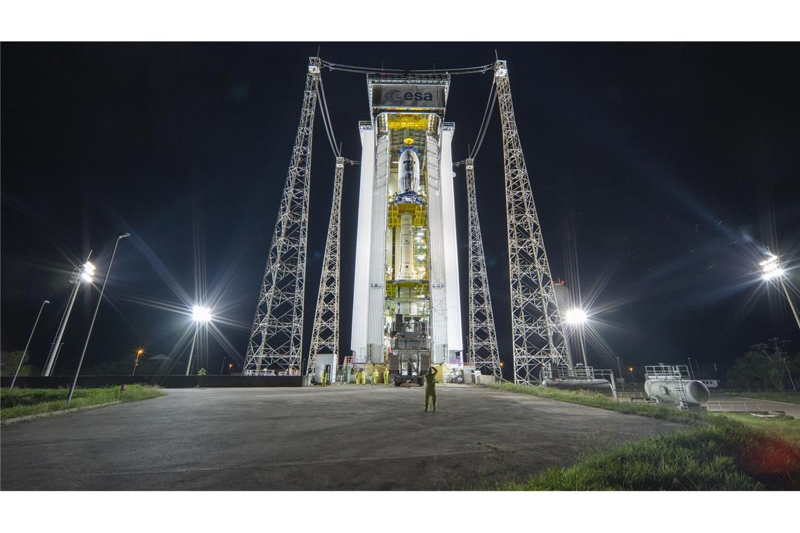 Start der europäischen Vega-C-Rakete verschoben Noch kann die Vega C nicht erneut ins All fliegen. (Archivbild)