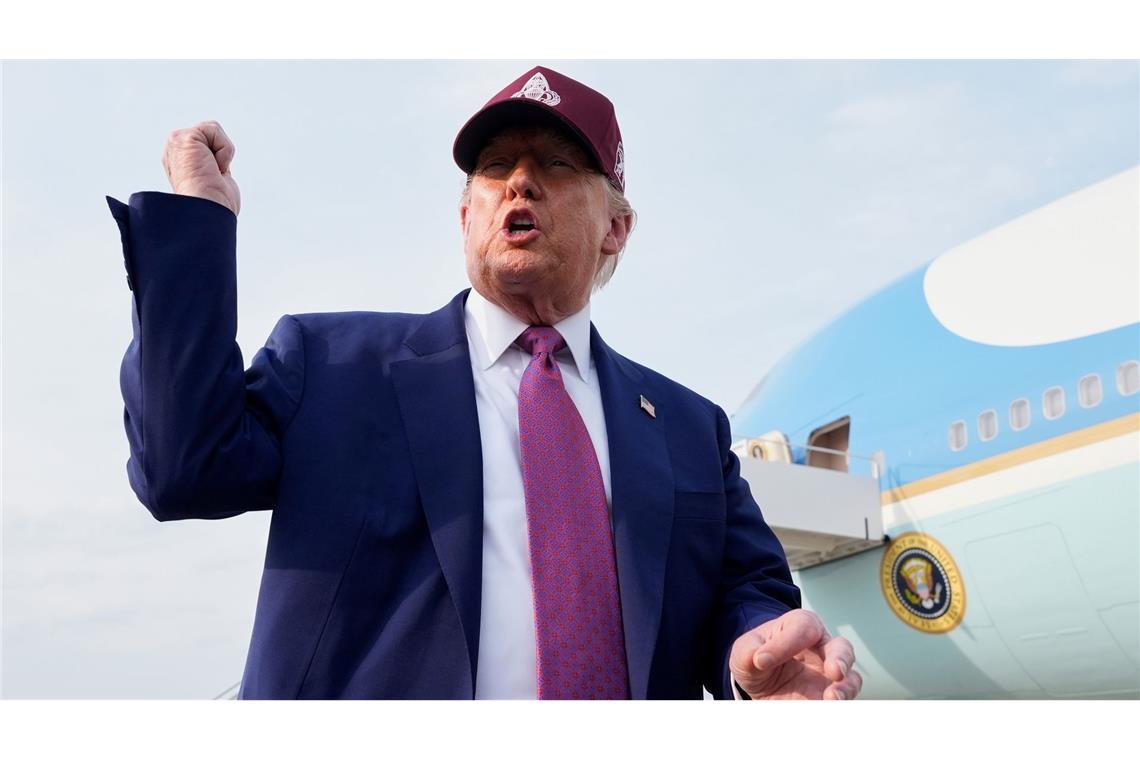 Wachsende Sorge vor Konflikt mit dem Iran Noch setzt US-Präsident Trump auf Verhandlungen mit dem Iran. (Archivbild)