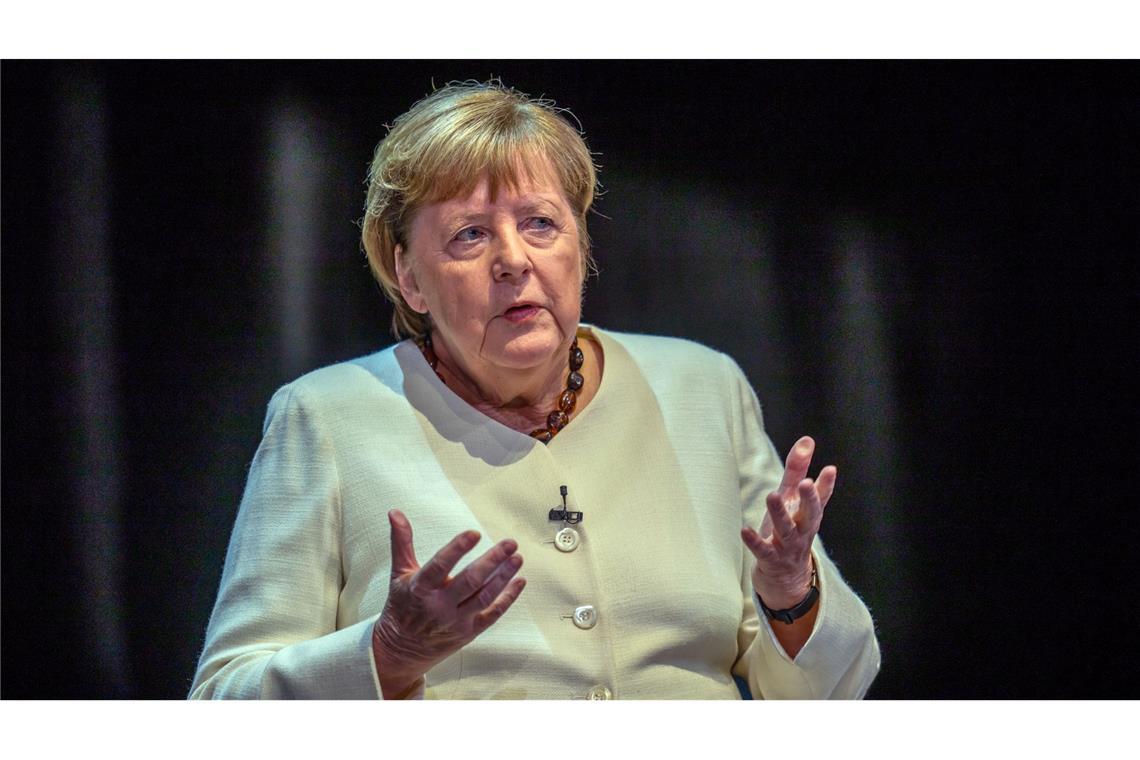 "Ich könnte jetzt auspacken" - Merkel stellt Memoiren vor Nord Stream 2 hält sie auch heute nicht für einen Fehler.