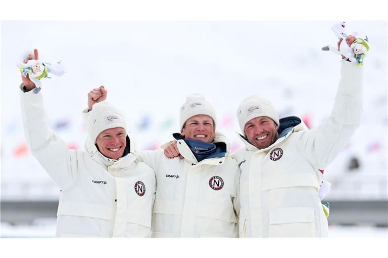 Norwegen dominiert in der Königsdisziplin der Langläufer.