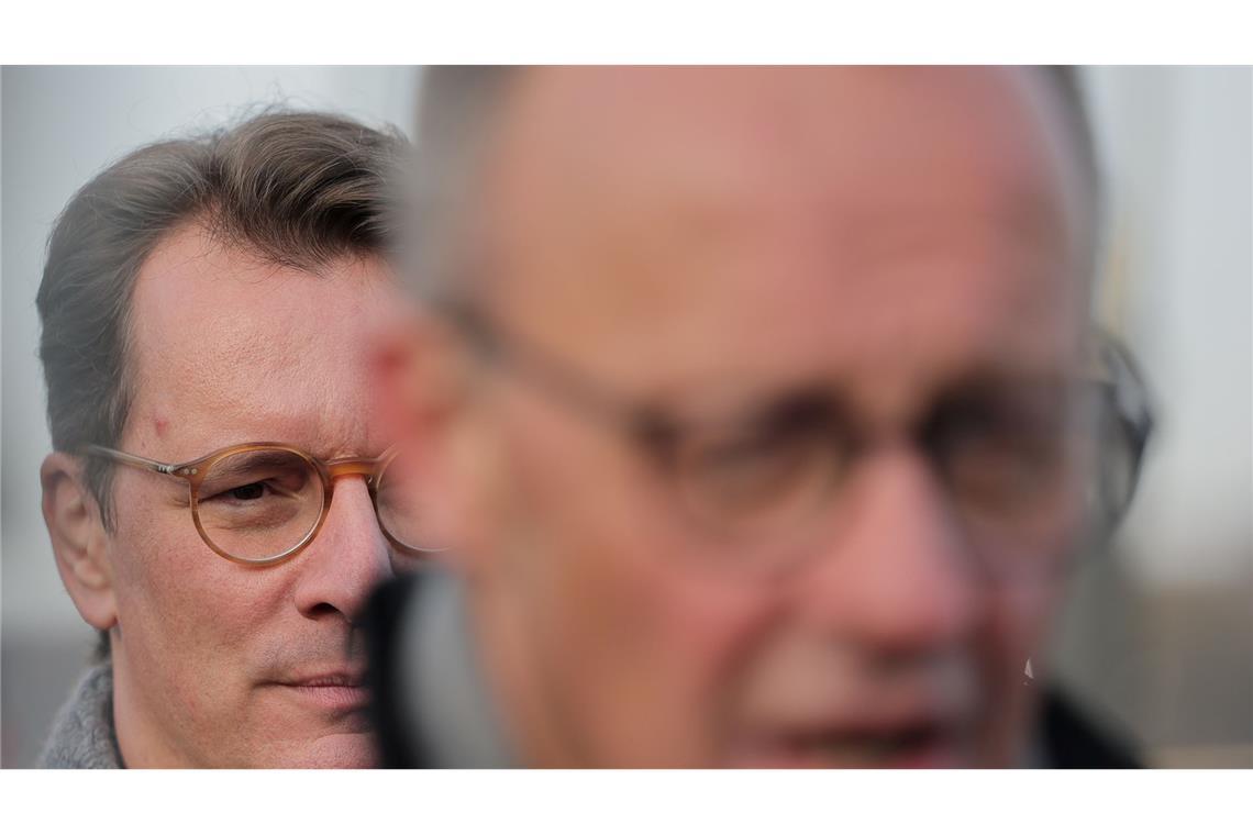 NRW-Regierungschef Hendrik Wüst wird als möglicher "Einwechselkanzler" für Friedrich Merz gehandelt. (Archivbild)