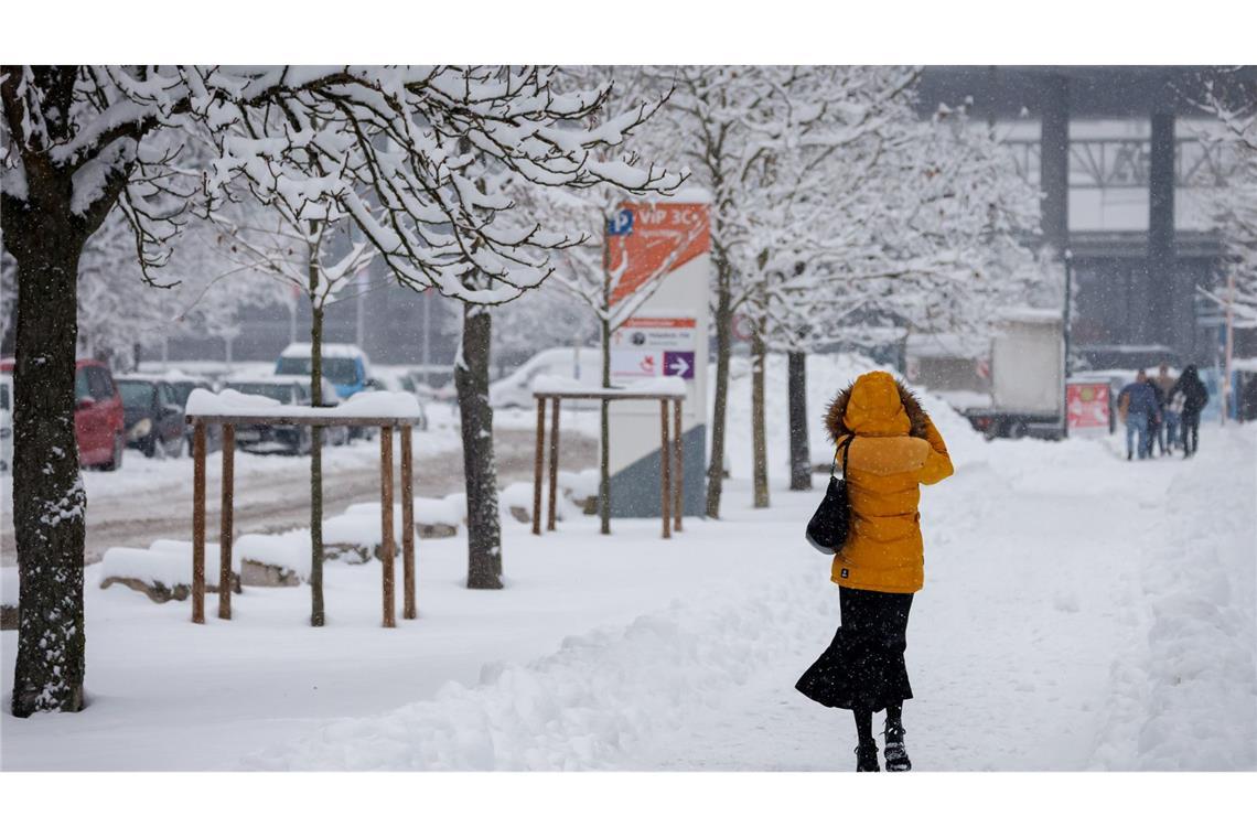 Nürnberg im Schnee.