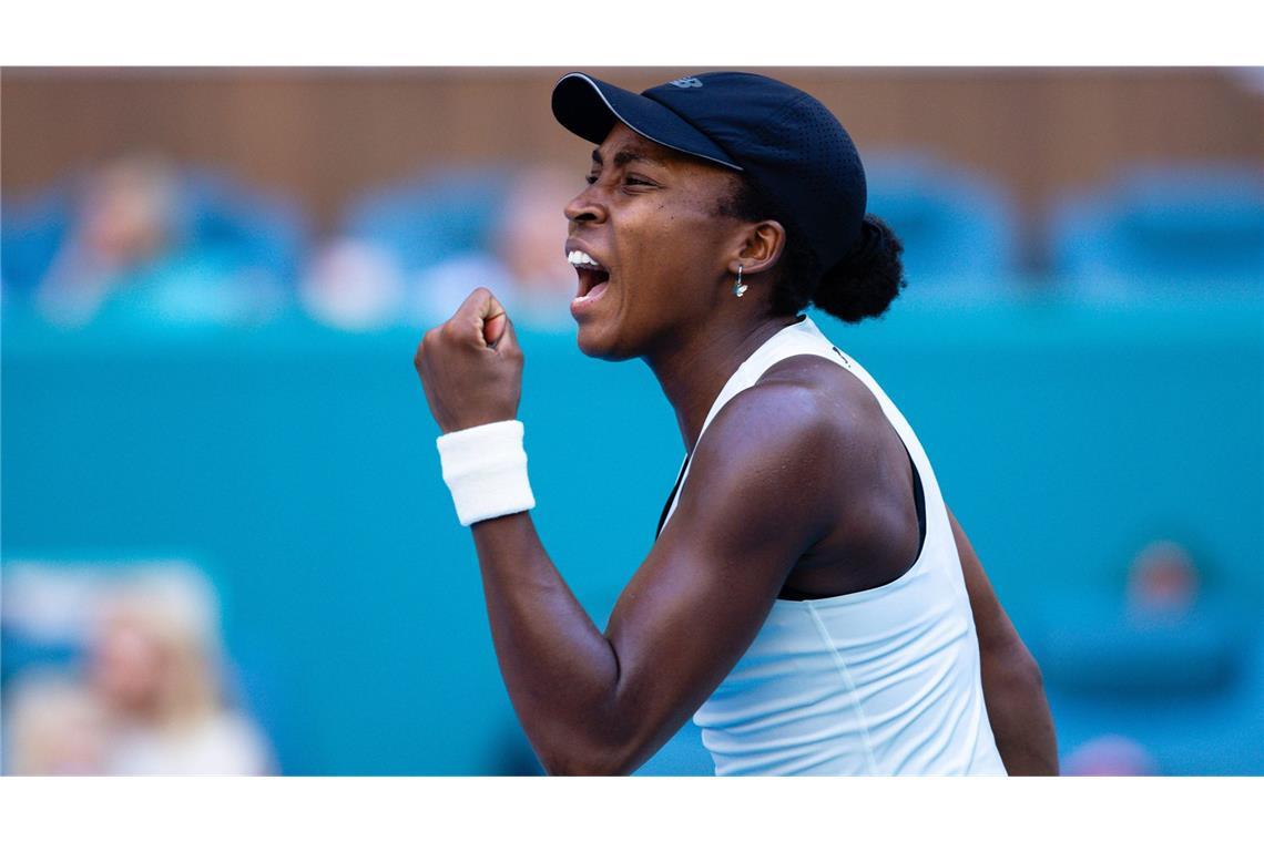 Nummer zwei der Setzliste in Stuttgart: Coco Gauff