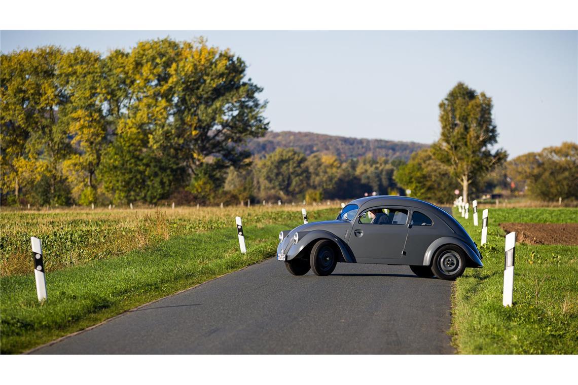 Nur bei trockenem Wetter fährt Traugott Grundmann sein Auto.