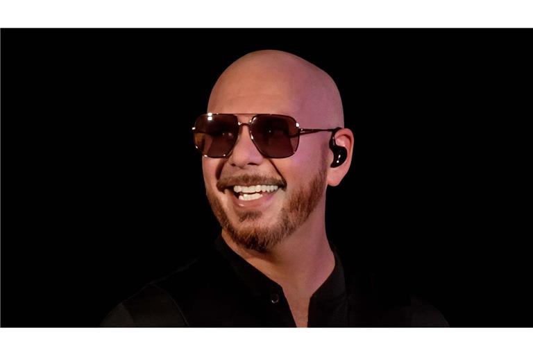 Nur echt mit Glatze: Pitbull kommt im November nach Stuttgart