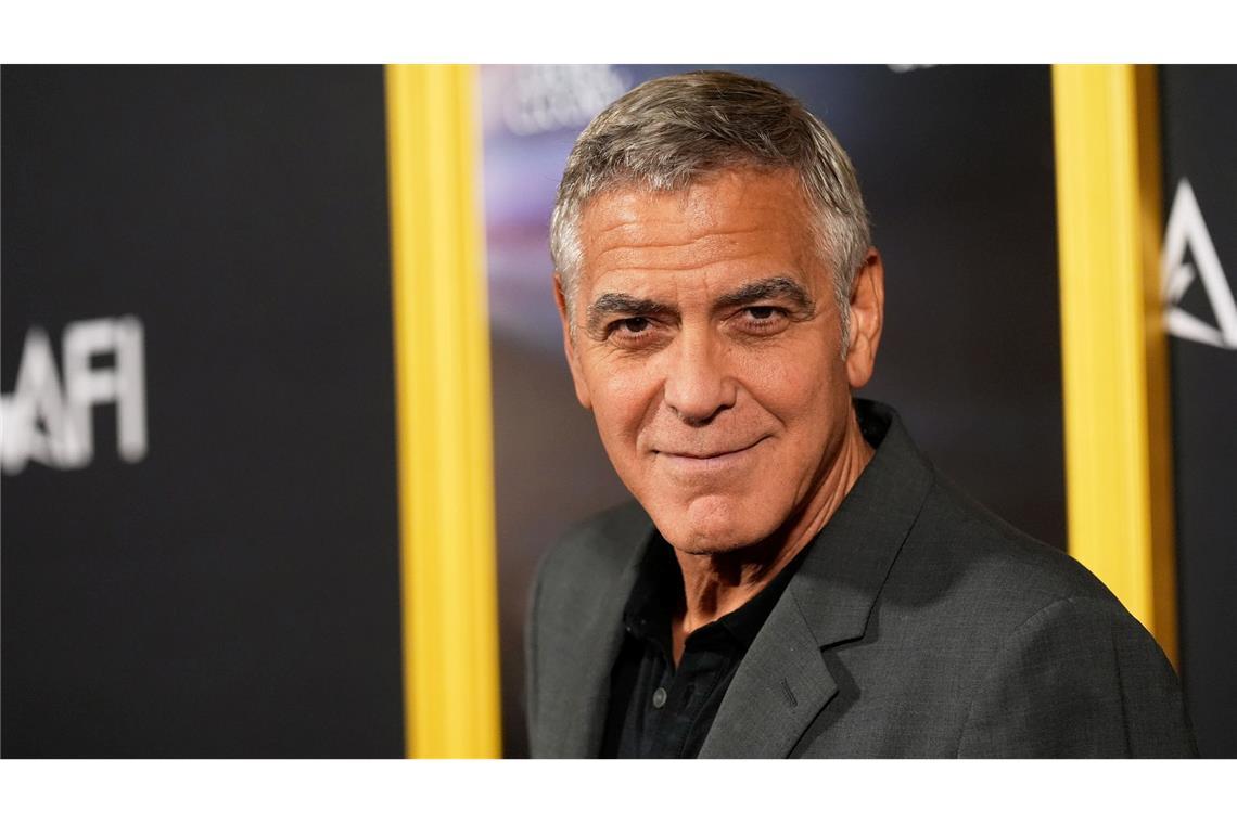 Nur ein "Durchschnittstyp"? US-Präsident Trump beschimpft Hollywoodstar George Clooney, nachdem dieser jetzt offiziell französischer Staatsbürger ist. (Archivbild)