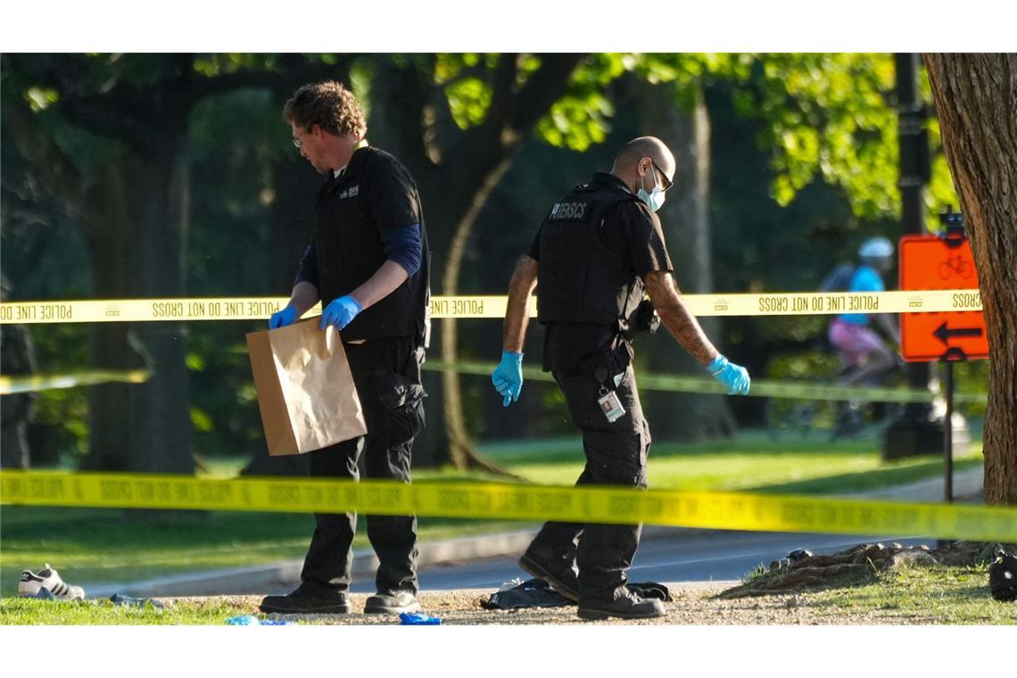 Secret Service liefert sich Schusswechsel mit bewaffneten Mann nahe Weißem Haus