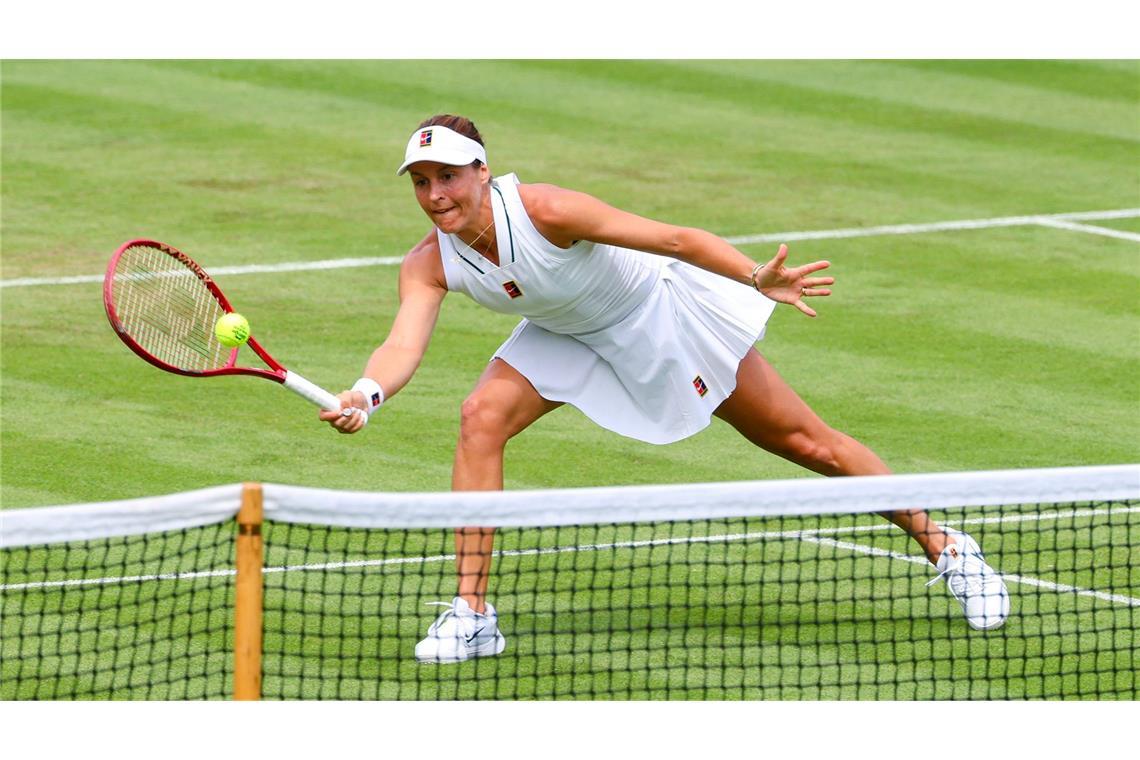 Nur zwei Tage nach dem Finale von Eastbourne war Tatjana Maria in Wimbledon im Einsatz.