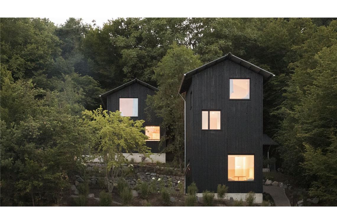Ökologisch korrekter Urlaub: Kleine Bleibe in Montabaur-Reckenthal von Fröhlich Gassner Architekten ist ebenfalls nominiert für die „Nike“.