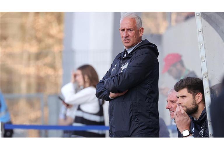 OFC-Trainer Christian Neidhart ist im Training zusammengebrochen. 
Archivfoto:  Baumann