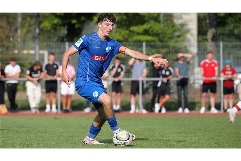 Offensivmann Lirjon Abdullahu wollen die Stuttgarter Kickers langfristig an den Verein binden.